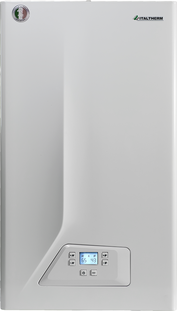 ITALTHERM Котел газовый CITY CLASS 40 FR (WB) (белая панель управления кнопки)