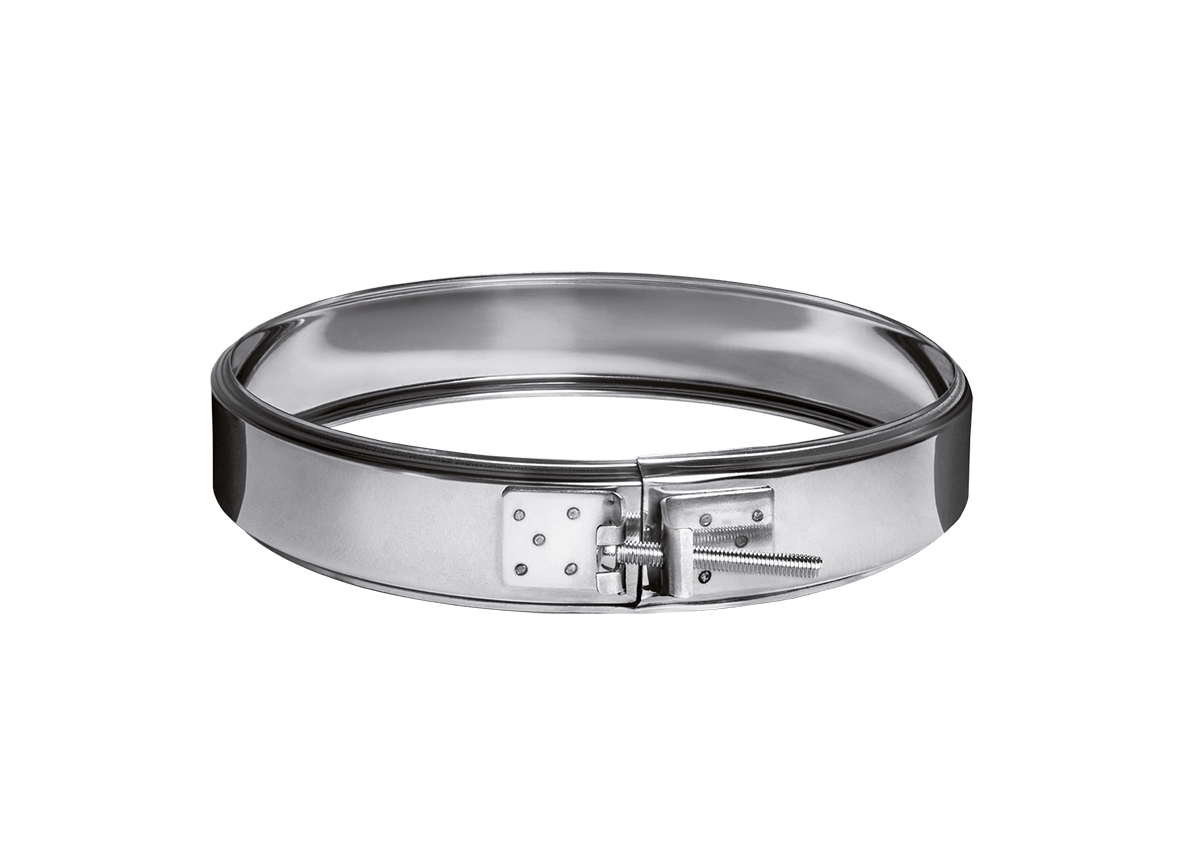 Хомут обжимной Ferrum (430/0,5 мм) D150