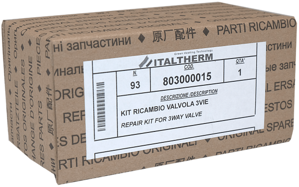 803000015 Ремкомплект трехходового клапана TIME: F, FR