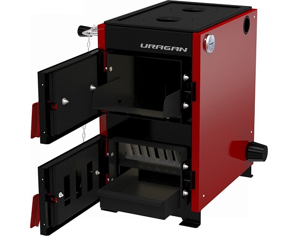 Котел твердотопливный URAGAN 16 кВт