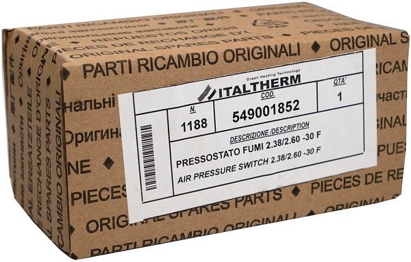 549001852 Реле давления воздуха CITY CLASS: F(30), FR(30)