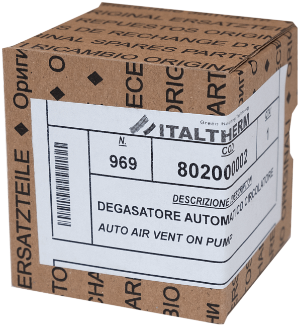 802000002 Автоматический воздушный клапан насоса CITY CLASS C,F,FR,K,KR/ CITY TOP