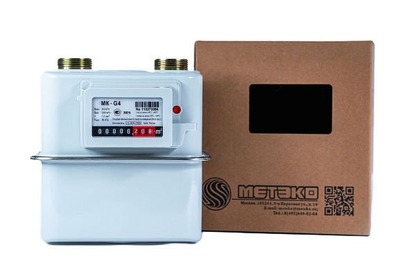 Счетчик газа МK-G4 правый