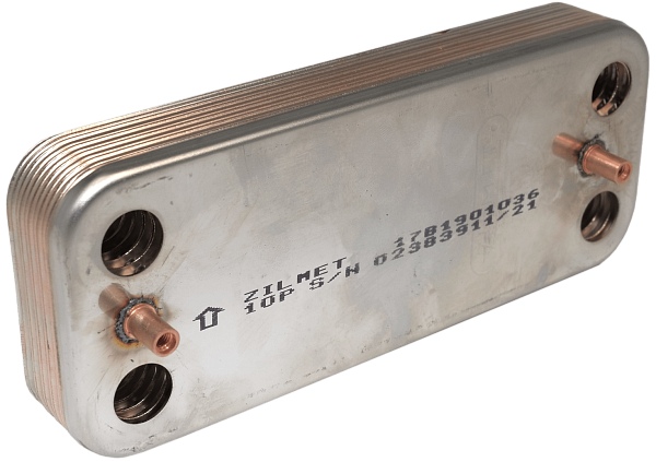 515001740 Теплообменник пластинчатый 10 пластин CITY CLASS: C(24), F(12-25)