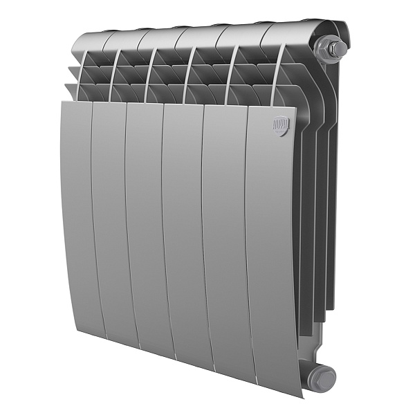 Радиатор Bimet Royal Thermo Biliner Silver Satin 500 6 секций