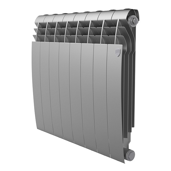 Радиатор Bimet Royal Thermo Biliner Silver Satin 500 8 секций