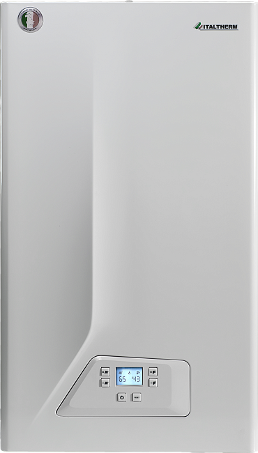 ITALTHERM Котел газовый CITY CLASS 35 FR (WB) (белая панель управления кнопки)