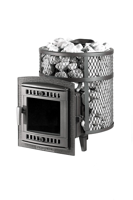 Печь банная «Атмосфера М» сетка нержавейка