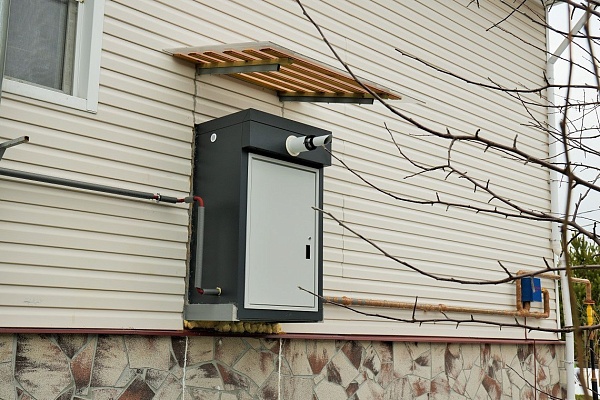 Термоблок газовый уличный ТГУ-НОРД-С 15 на базе одноконтурного котла Mizudo M15TH, ZONT, без счетчик