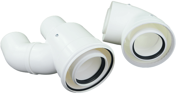 Комплект коаксиальный для конденсационных котлов 80/125