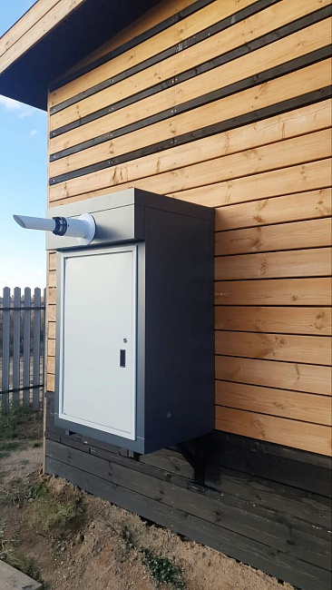 Термоблок газовый уличный ТГУ-НОРД-С 24 на базе двухконтурного котла Arderia D24, без счетчика газа