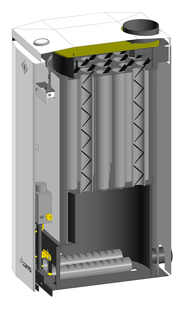 Котел отопительный RUGAS Almaz КСГ-12.5 EUROSIT-630