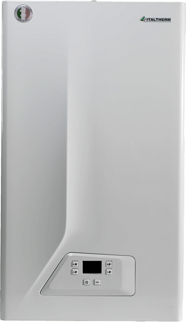 ITALTHERM котел газовый CITY CLASS 25 FR (WB) (белая панель управления кнопки) 