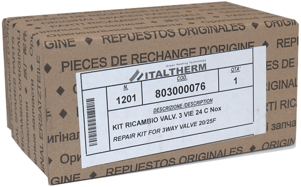 803000076 Ремкомплект трехходового клапана CITY CLASS: C(24), F(12-25)