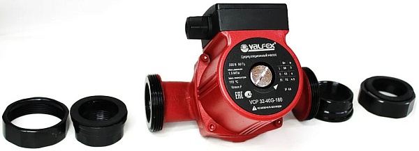 Насос циркуляционный VALFEX VCP 25-40G 130 мм (с гайками)