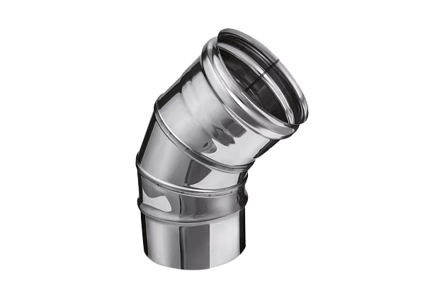 Колено 3 сек. угол 135 Ferrum (430/0,5 мм) D110