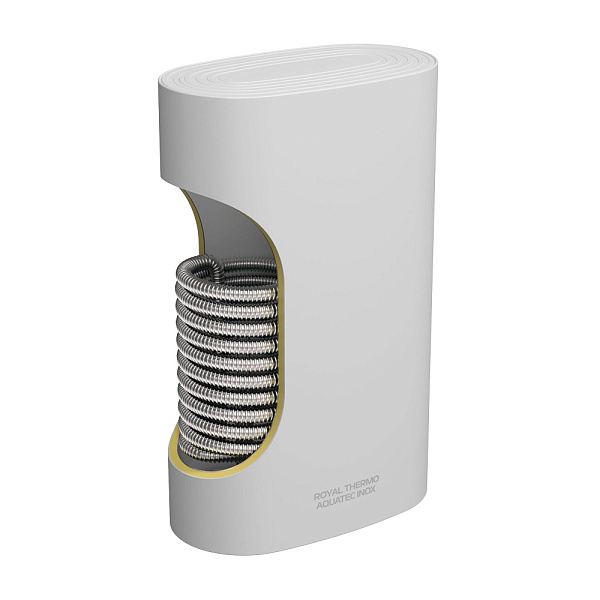 Бойлер косвенного нагрева Royal Thermo AQUATEC INOX RTWX-F 100.1 настенный сухой ТЭН