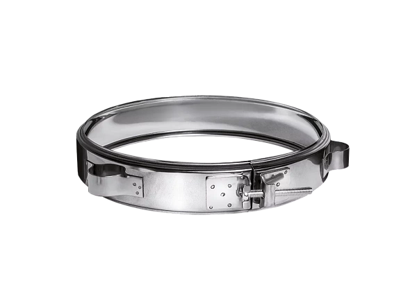 Хомут обжимной под растяжку Ferrum (430/0,5 мм) D350