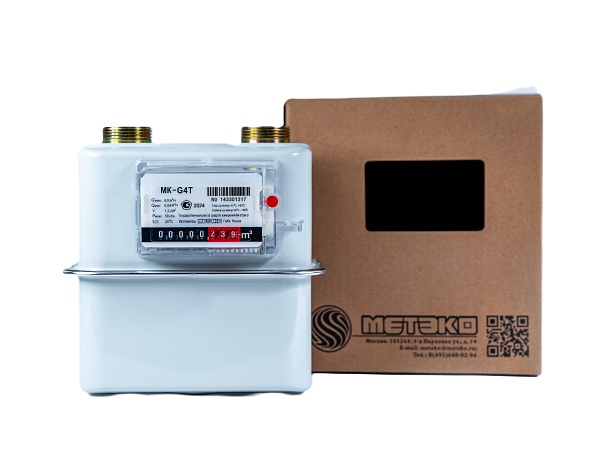 Счетчик газа МK-G4T левый