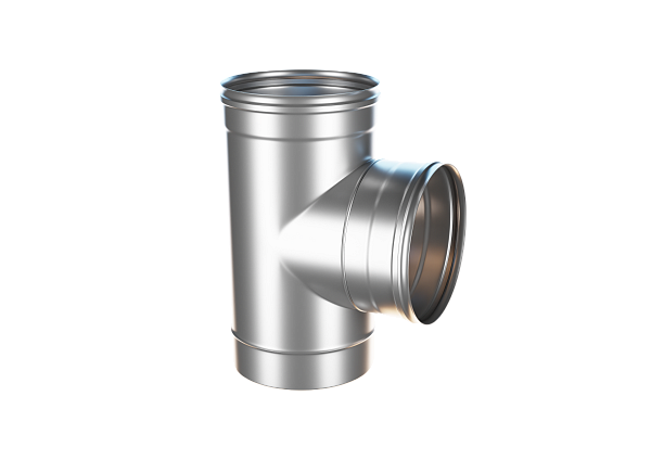 Briz - тройник 90 гр. D200 (оц.сталь)