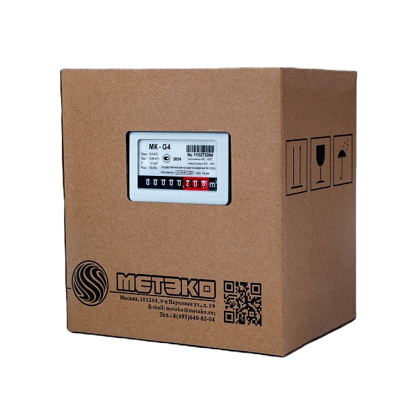 Счетчик газа МK-G4 правый