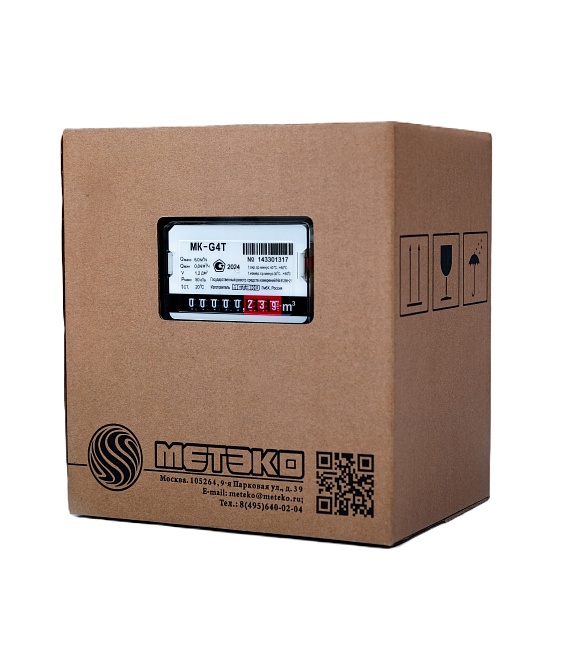 Счетчик газа МK-G4T левый